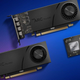 Photo of Intel's new professional focused GPUs